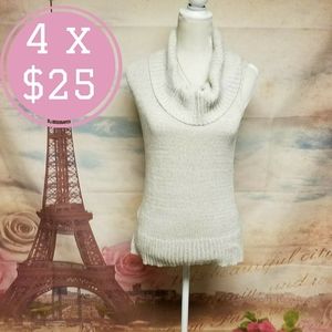 Coldwater Creek cowl neck knitted top